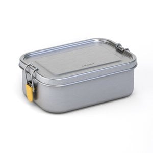 Lunchbox aus Edelstahl mit hitzebeständigem Einsatz – Mimosa