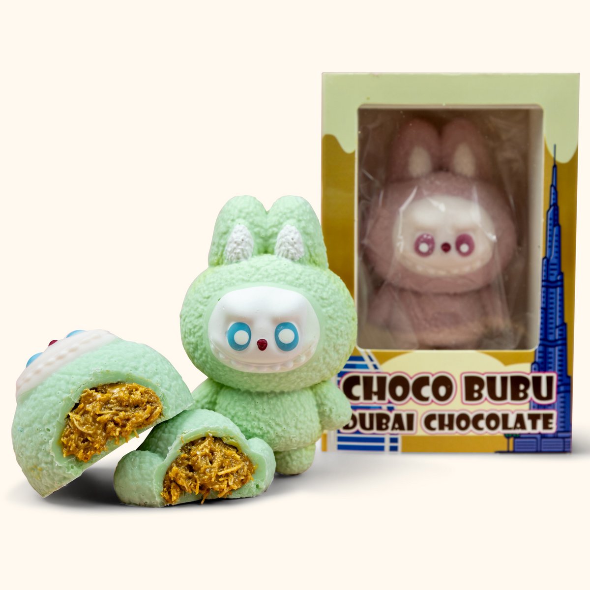 Choco Bubu - Speculoos salados - Rosa