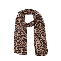 Scarf Satin Long Panter Print