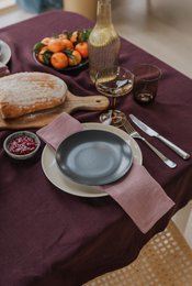 Woodrose Leinenservietten 2er-Set