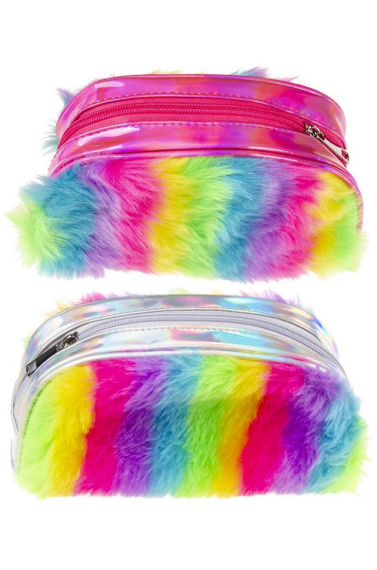 FLUFFY REGENBOGEN (STIFT) TASCHE °°