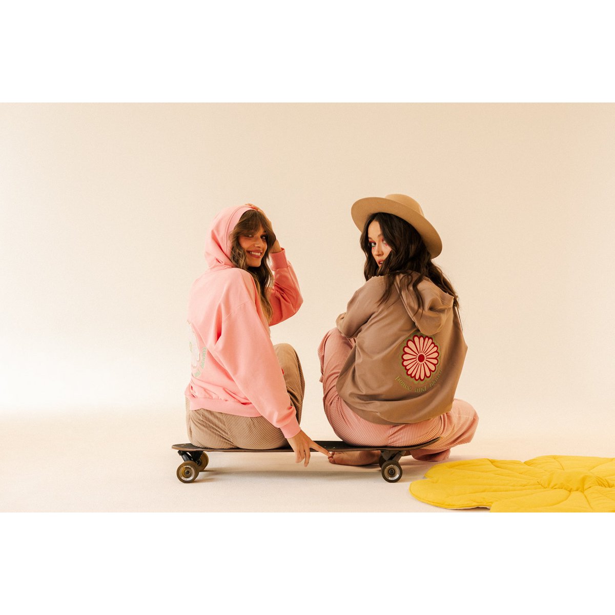 Sweat à capuche "Rose"
