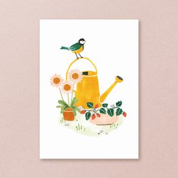 Postcard | Great tit | Birds