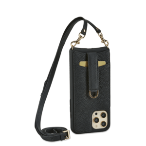 Victoria Crossbody iPhone 12 Pro Max Leather Wallet Case, Fashionable Bumper for Cards and Cash