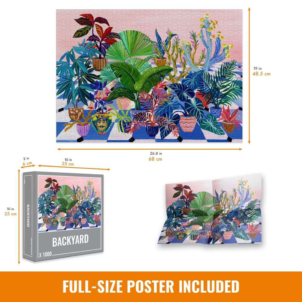 Backyard Jigsaw Puzzle (1000 pieces)