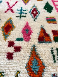 BERBER TAPIJT "FLORA" - 1.00x1.50m