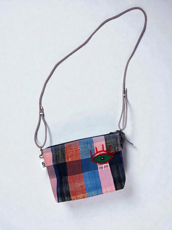 LEY! Bag - CLUTCH "ZOE EYE" FAIR