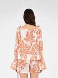 Top met Cyruspalmprint