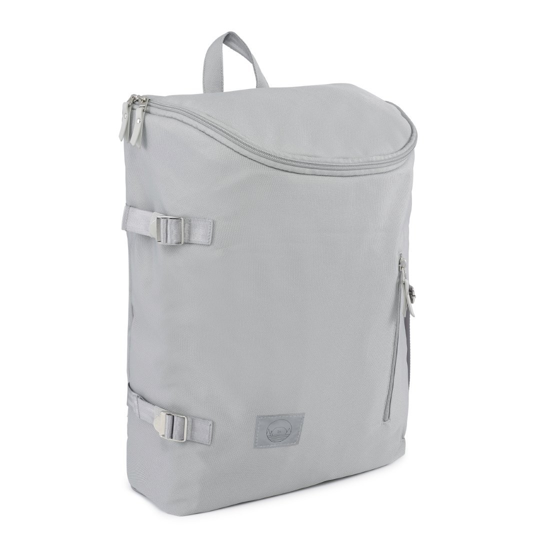 Gray ♻️ Recycled Polyester Diaper Bag