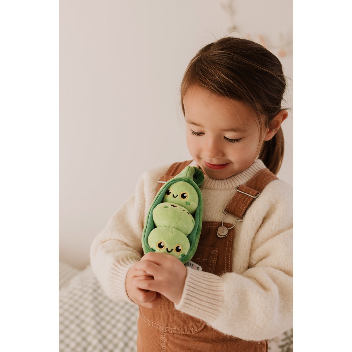 Squishies Grøntsager - Ært 20cm