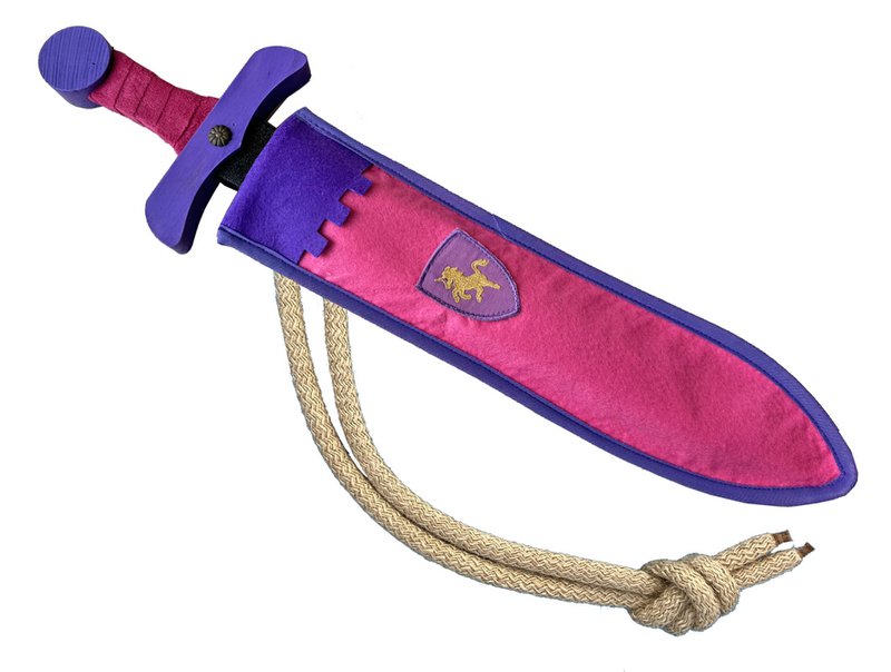 SWORD SOFTIK PINK + UNICORN POUCH - ST705F