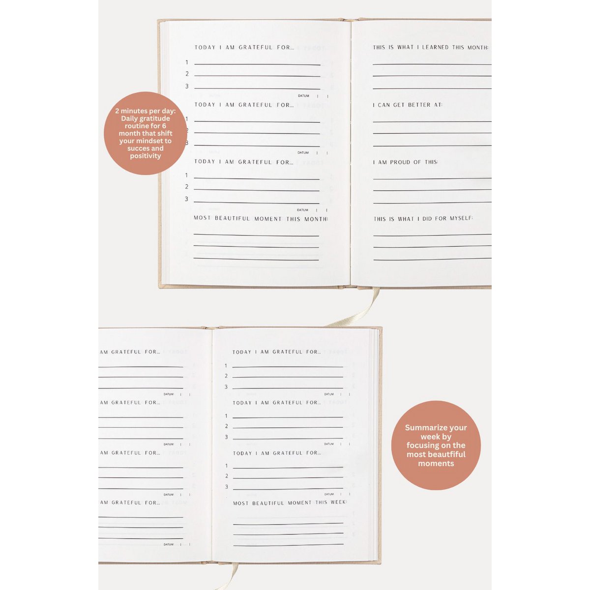THE LIFE BARN Gratitude Journal What I Am Grateful For