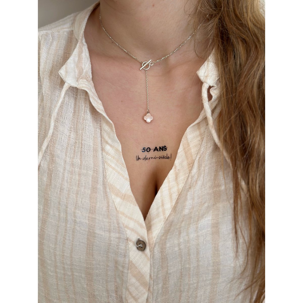 Tatuaggio temporaneo Sioou 50 anni mezzo secolo! x5