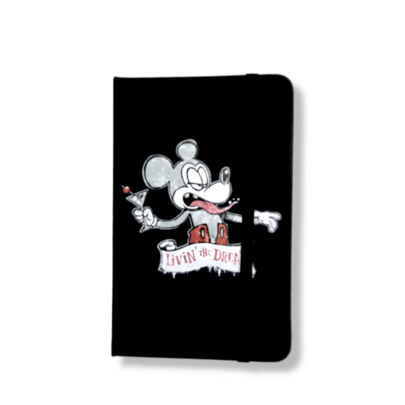 Quaderno Banksy formato A6 - Topolino ubriaco