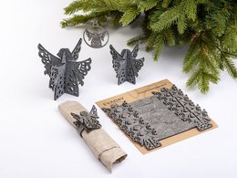 Juletræspynt ENGEL rund