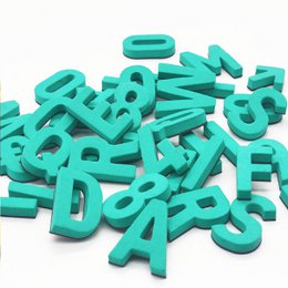 Modern magnetic letters - Unique Colors