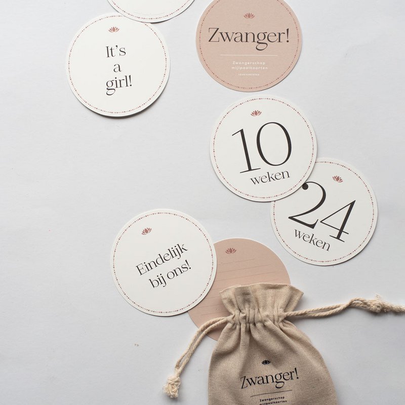 Carte traguardo della gravidanza