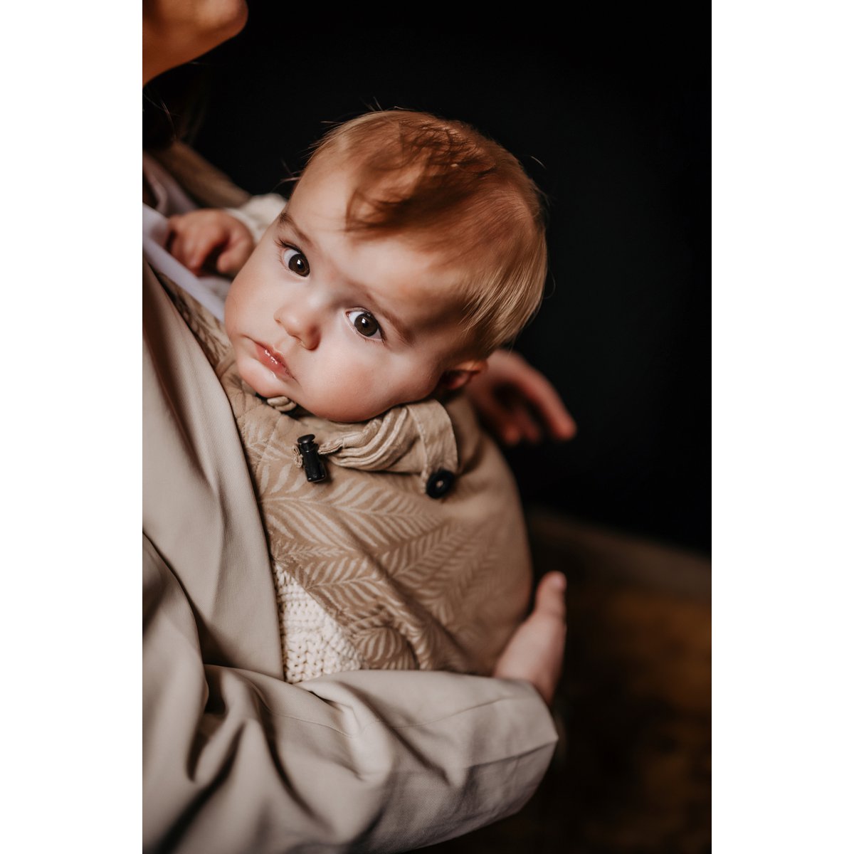Baby Carrier Wrap & Go Baby - Palm - Beige / Sand