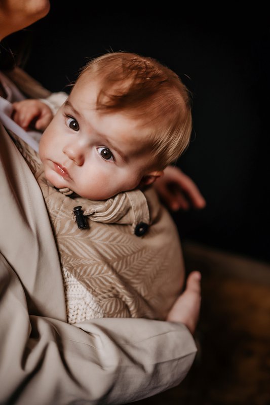 Baby Carrier Wrap & Go Baby - Palm - Beige / Sand