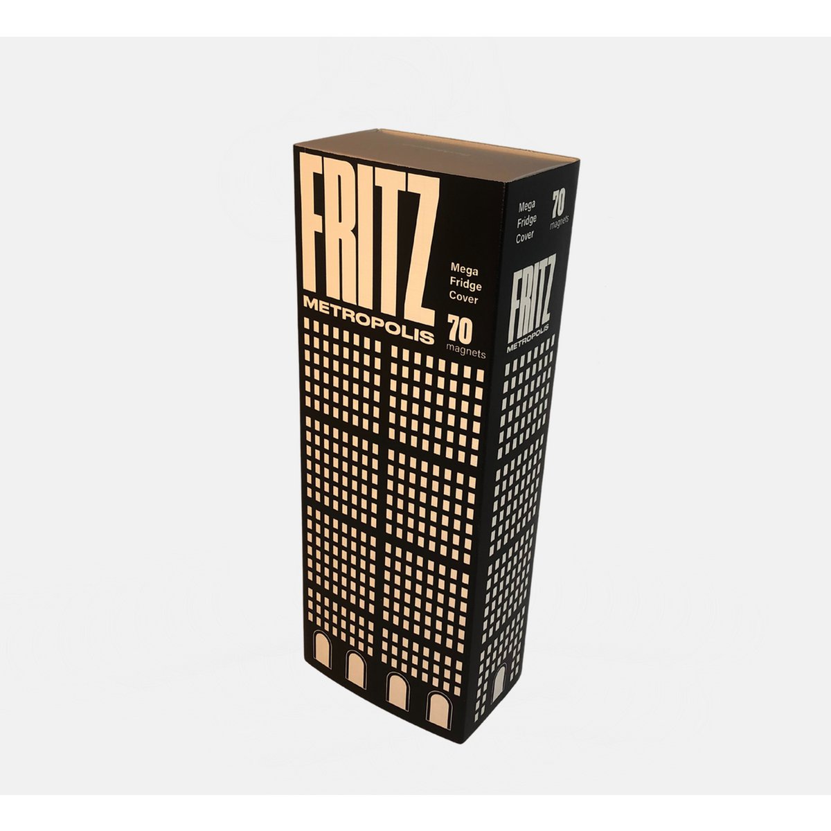 Pakiet magnesów na lodówkę Fritz Lang Metropolis Mega Modern Architecture (72 sztuki)