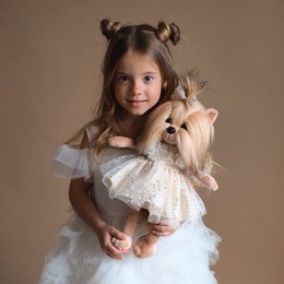 Knuffel, Lucky Doggy, Lucky Yoyo: Starlight 38cm