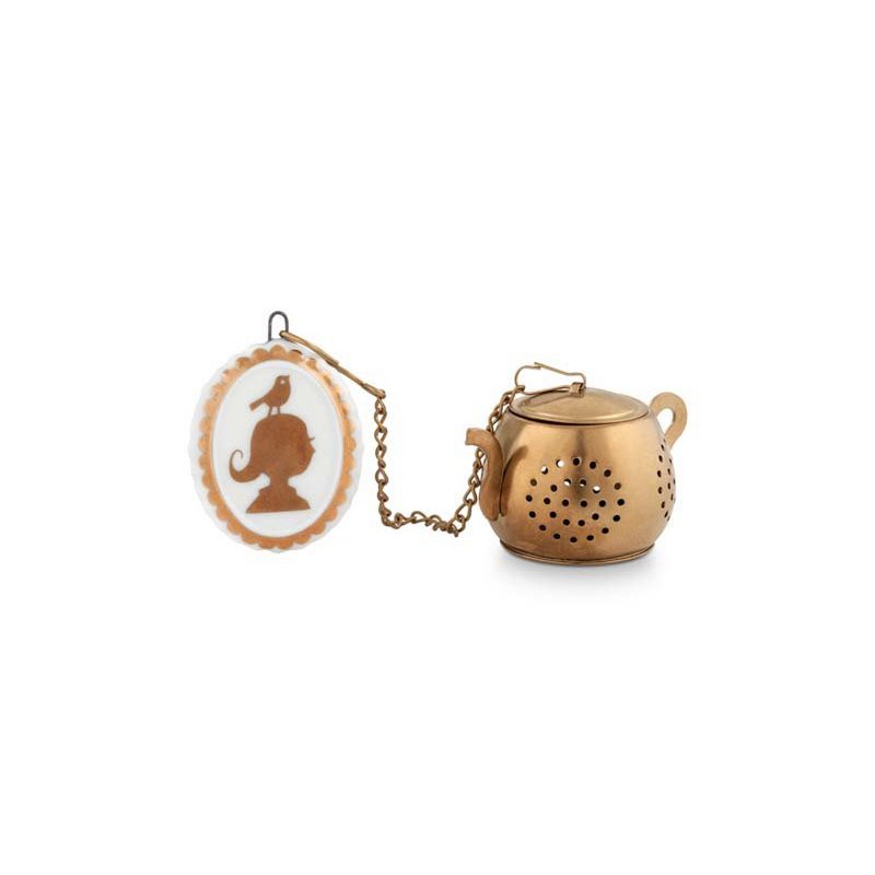 Tea Infuser Medaillon Royal White