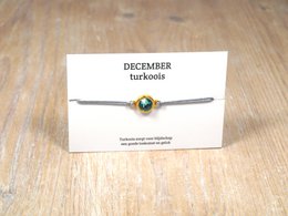 per stuk.Geboortesteen armbandjes swarovski goud