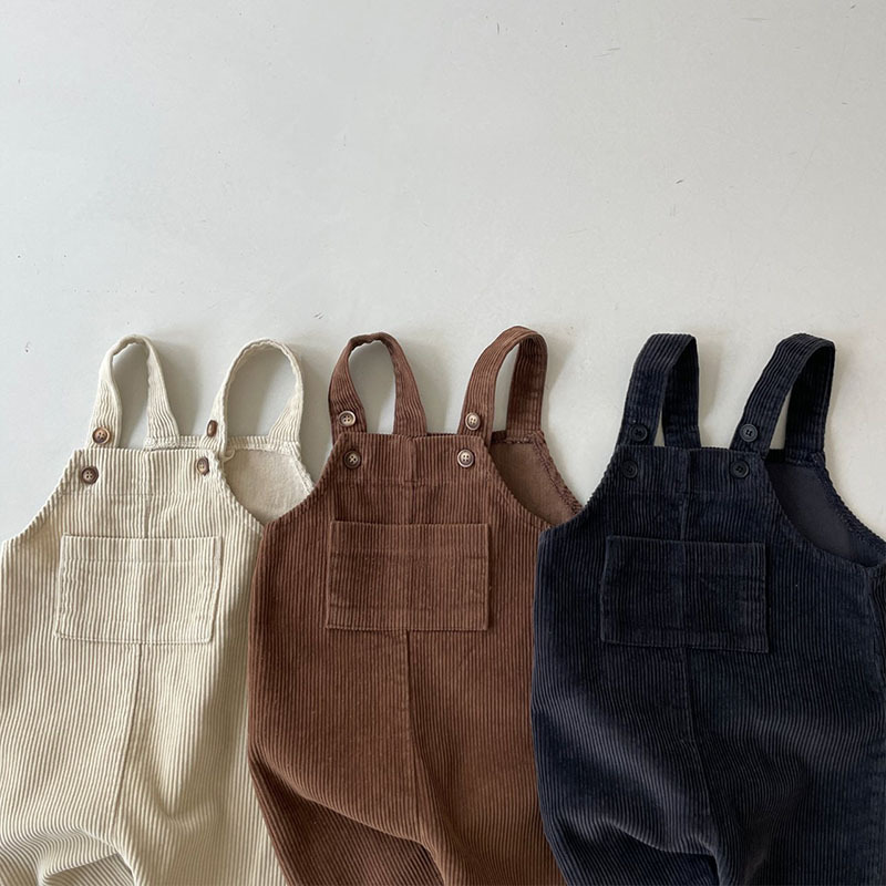 Annie & Charles® corduroy dungarees
