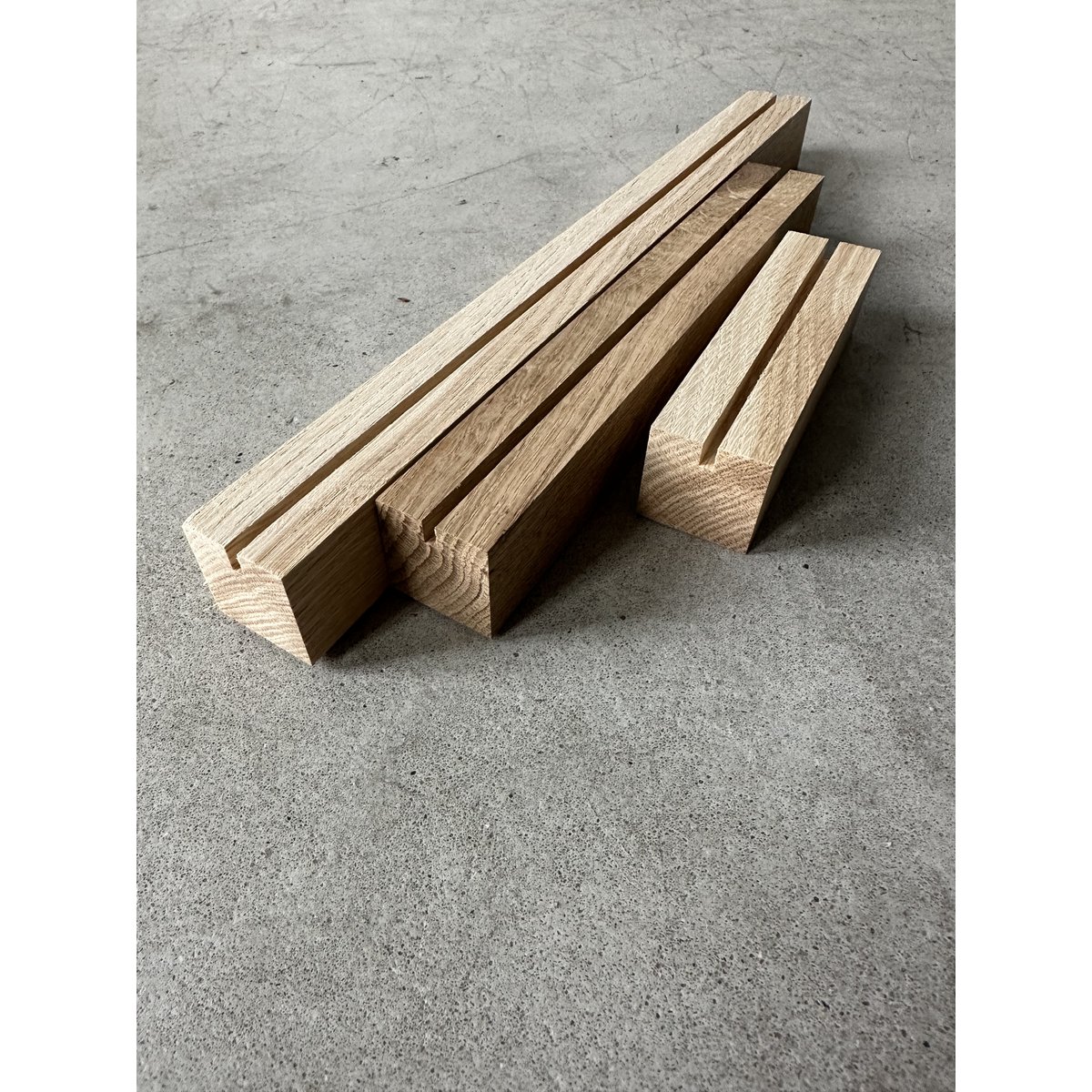 Oak block standard 1 groove