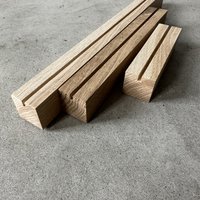 Oak block standard 1 groove