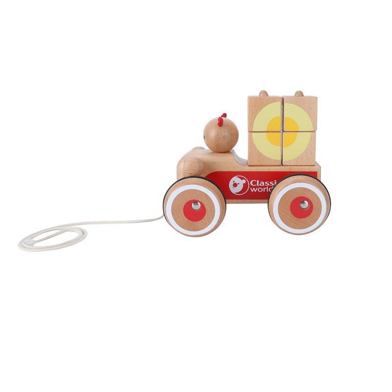 Coco truck to pull - 16.5x13x13.5cm
