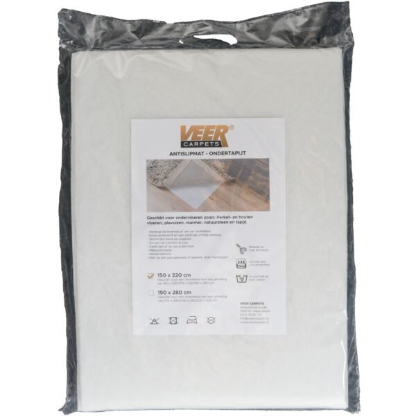 Anti-slip carpet underlay 150 x 220 cm
