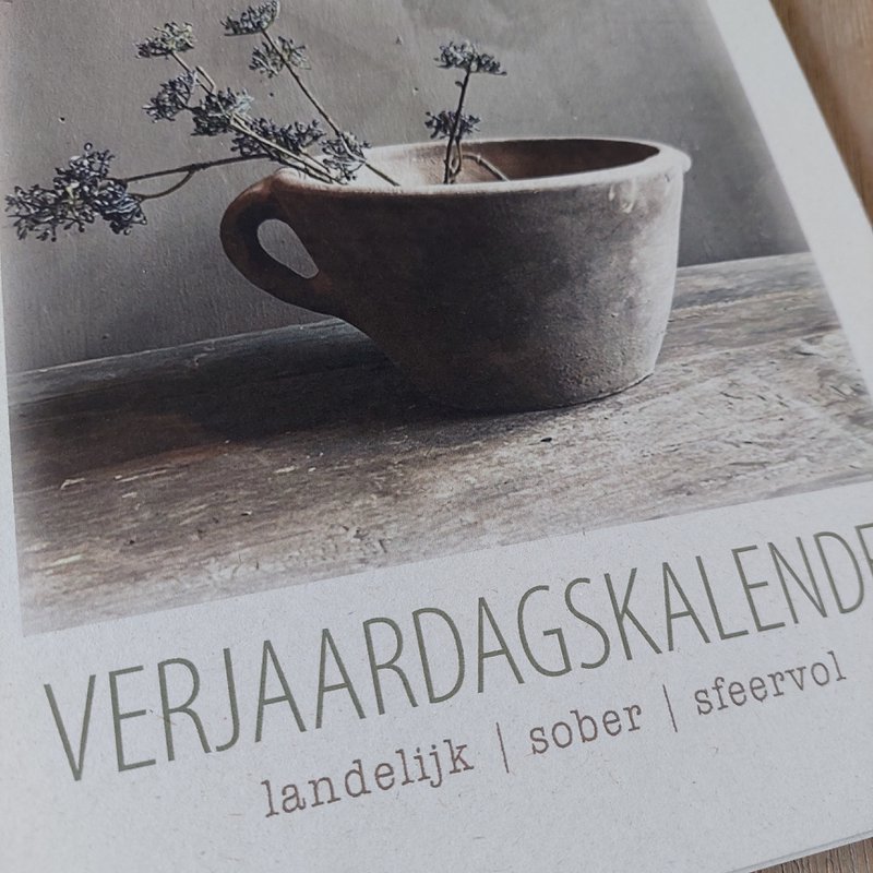 Fødselsdagskalender nr. 5 landdistrikter/ædru