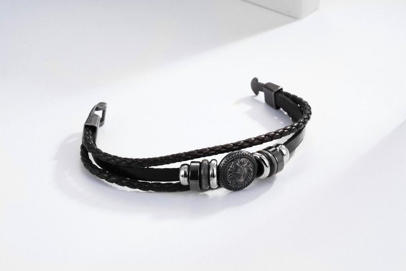 Lion men's men bracelet