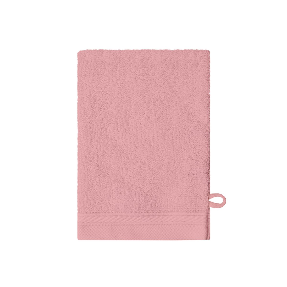 Organic 100% cotton Washcloth 16x21 cm, Salmon