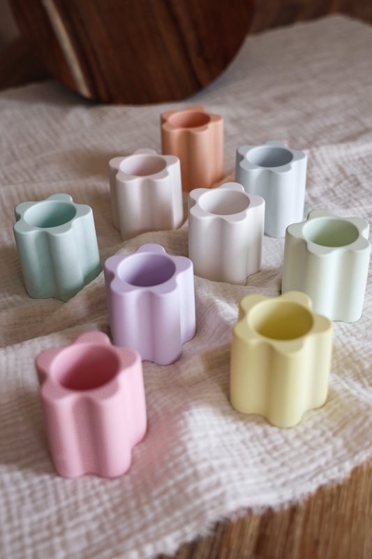 Stick candles candlesticks