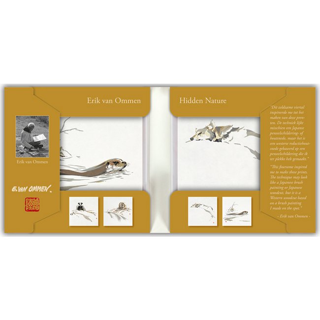 Card folder - Erik van Ommen, Hidden Nature
