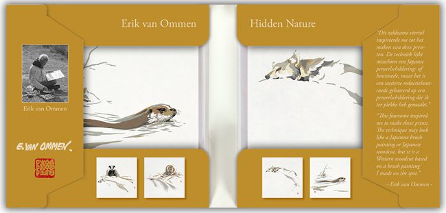 Card folder - Erik van Ommen, Hidden Nature