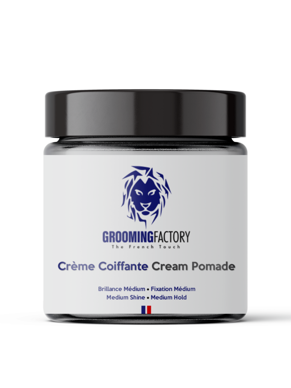 Crema per lo styling dei capelli per uomo