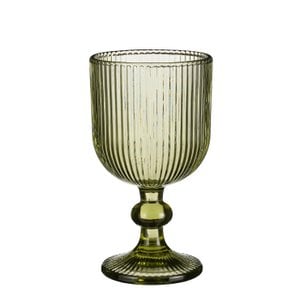 Wine glass set Merlot Light green