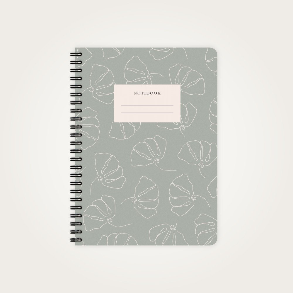Blocco note Linea Fiori A5
