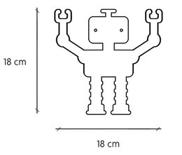 Wieszak ścienny Robot Q1