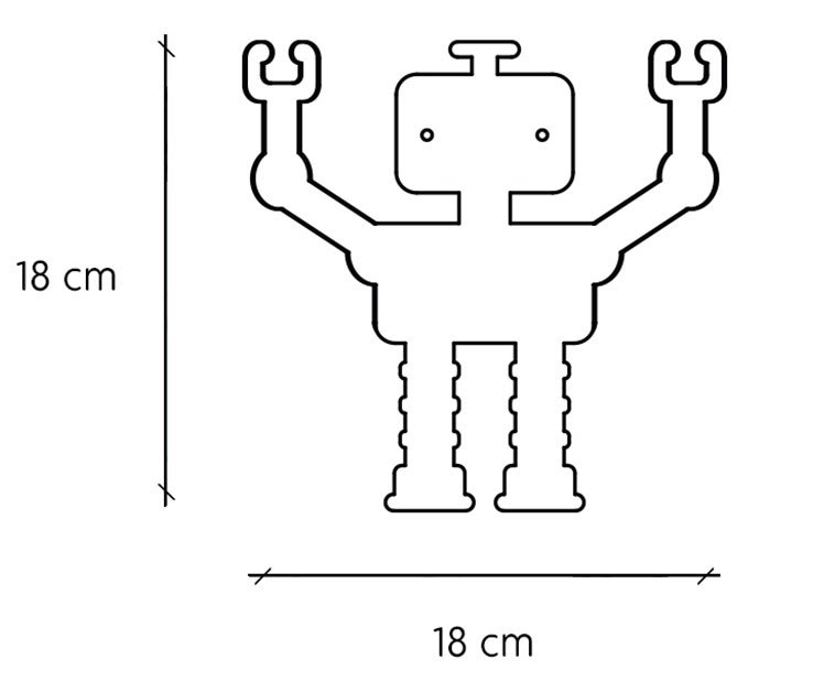 Robot Q1 vægophæng