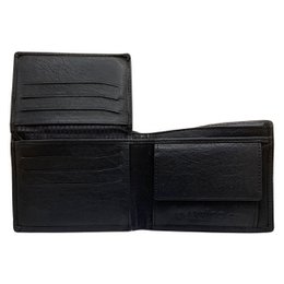 Arrigo - Geldbörse Herren - Braunes und Schwarzes Leder - Brieftaschenmodell - Geldbörse