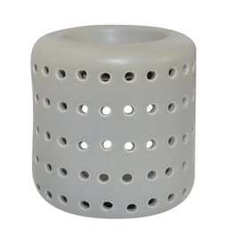 Quemador de Perfumes - Coliseo Gris - Diseño y Forma Originales - Objeto Decorativo Aromaterapia - Portavelas Difusor de Aromas, Ceras Perfumadas