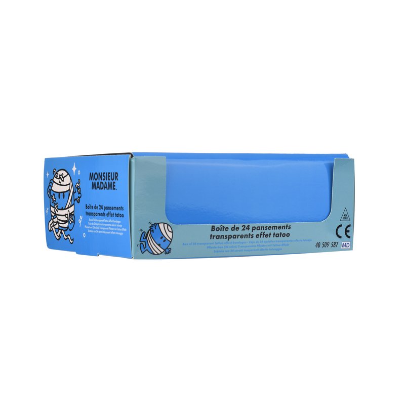 Monsieur Madame - Metal box of 24 dressings