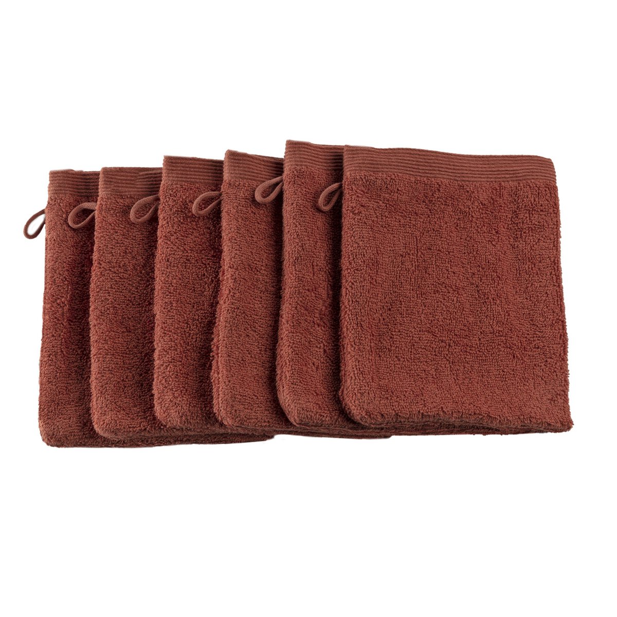 Como Wash Cloth Terracotta