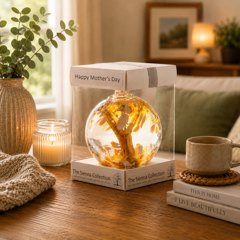 Moederdag Spirit Ball 10 cm - Pastel Goud