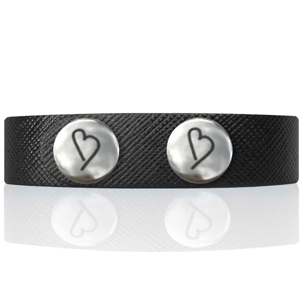 Leren oorbellen 'Flair' Bizarre Black