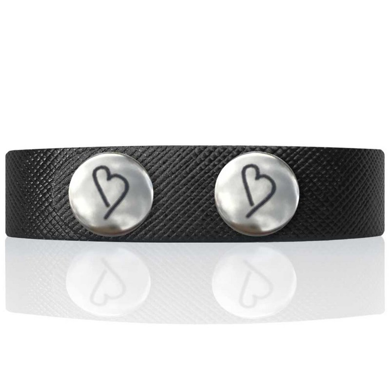 Leren oorbellen 'Flair' Bizarre Black